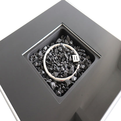 Powdercoated Fire Pit With Top