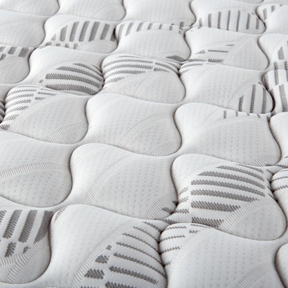 Hayes Twin Firm Tight Top Hybrid Mattress White