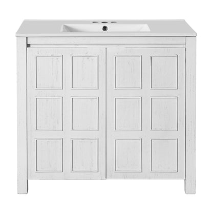 Bathroom Vanity Organizer With Sink, Combo Cabinet Set, Bathroom Storage Cabinet