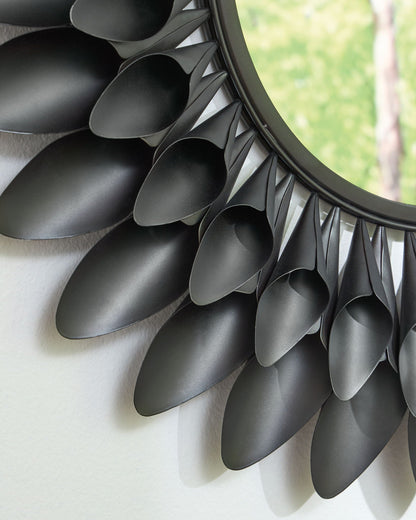 Ryenmour - Accent Mirror - Oil Rubbed Bronze Finish