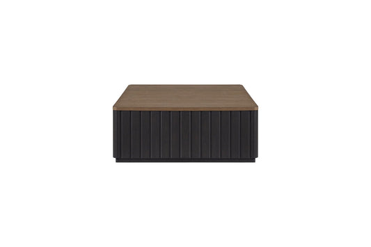 Channel - Cocktail Table With Casters - Black