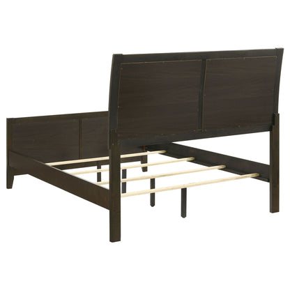Wilkes 4-piece Full Bedroom Set Dark Cocoa