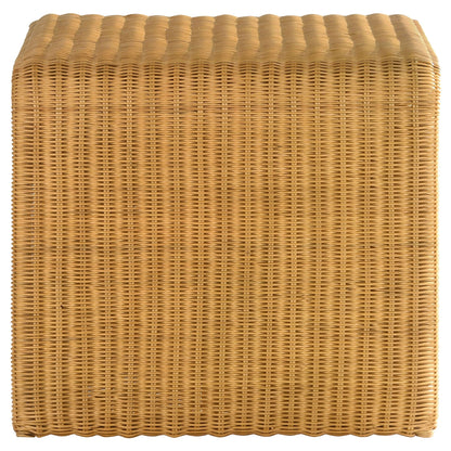 Cahya 3-piece Rattan Coffee and End Table Set Natural