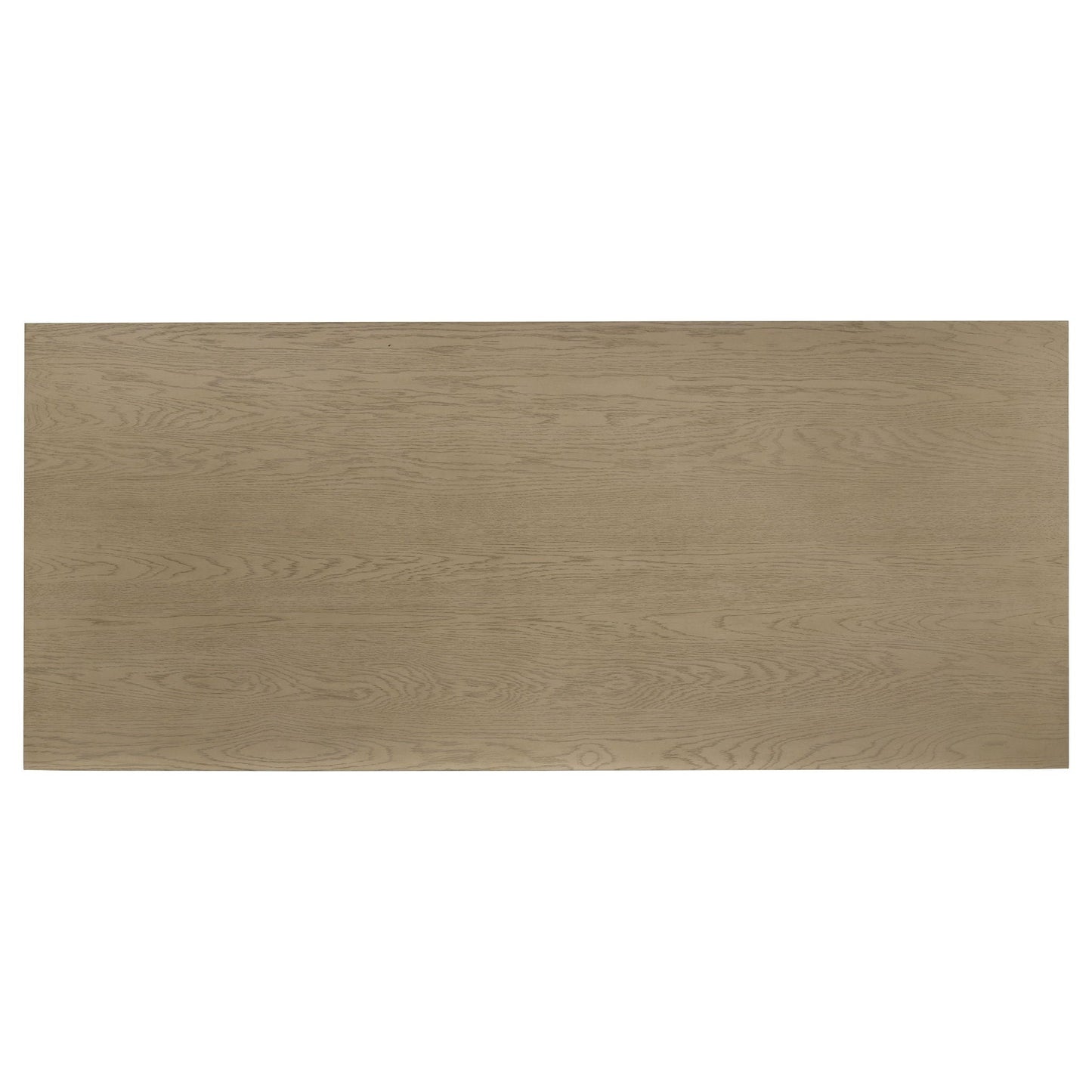 Decker 7-piece 82-inch Rectangular Dining Set Cream and Natural Oak