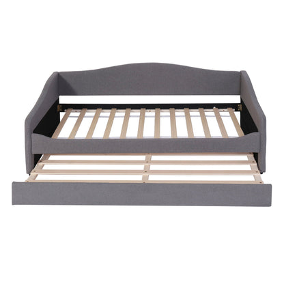 Design Upholstered Daybed With Light And Trundle