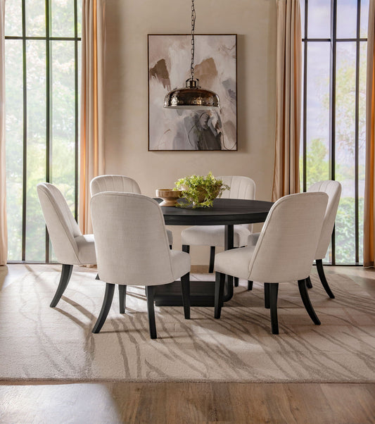 Camille Upholstered California King Panel Bed Grey