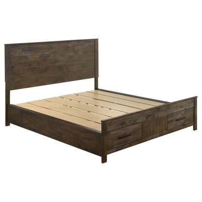 Woodmont 5-piece California King Bedroom Set Golden Brown
