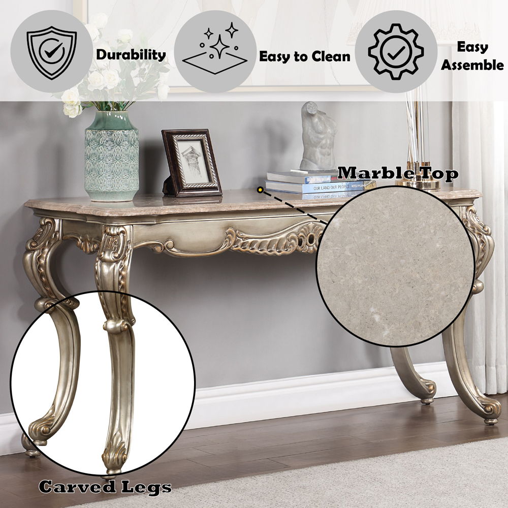 Miliani - Table With Marble Top