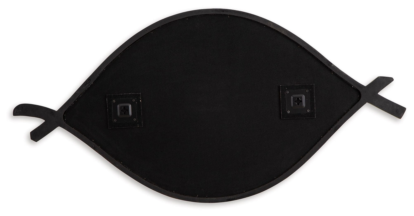 Bartner - Accent Mirror - Antique Gold Finish