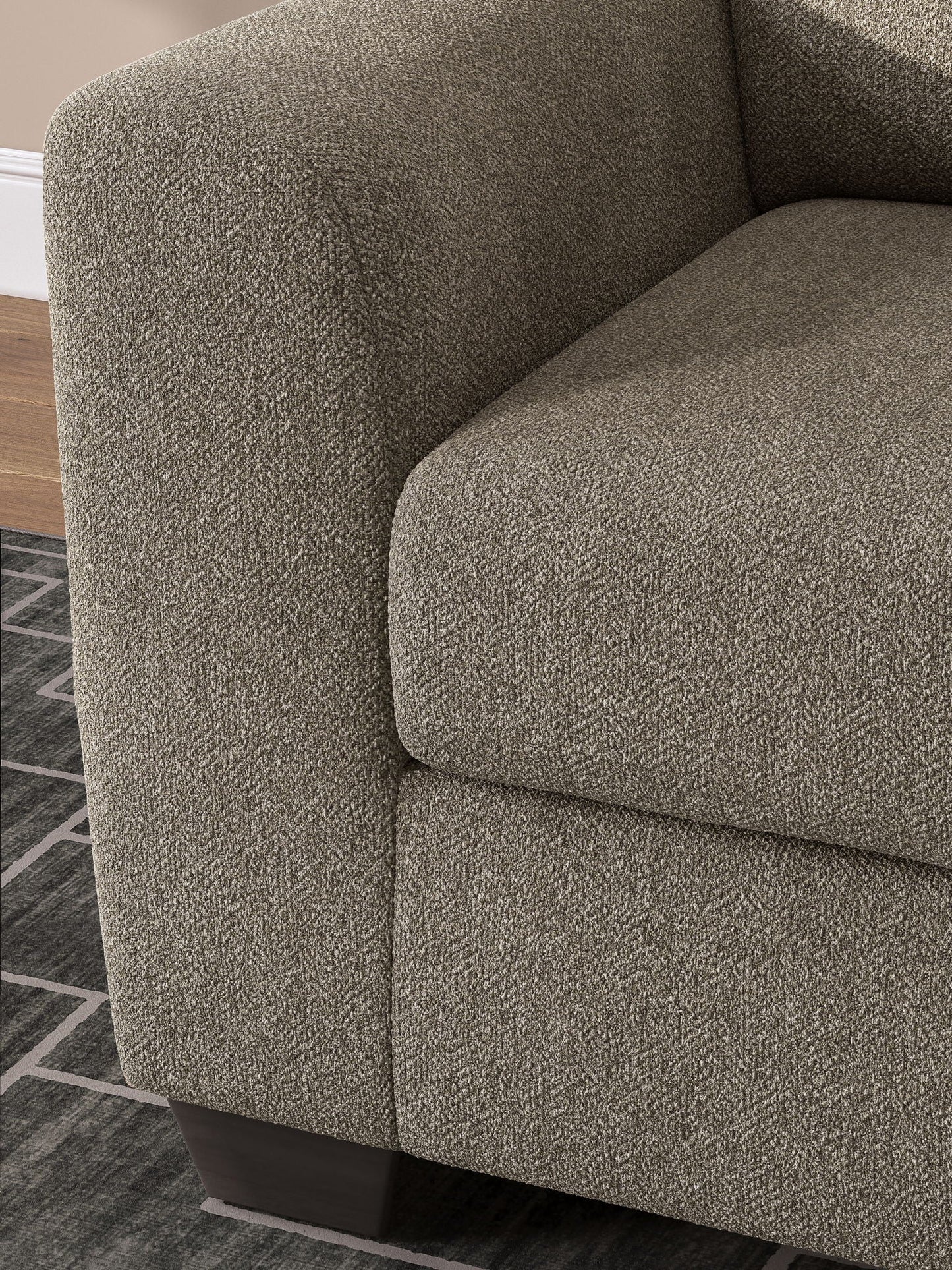 Triston-Peaks - Chair And A Half - Suede