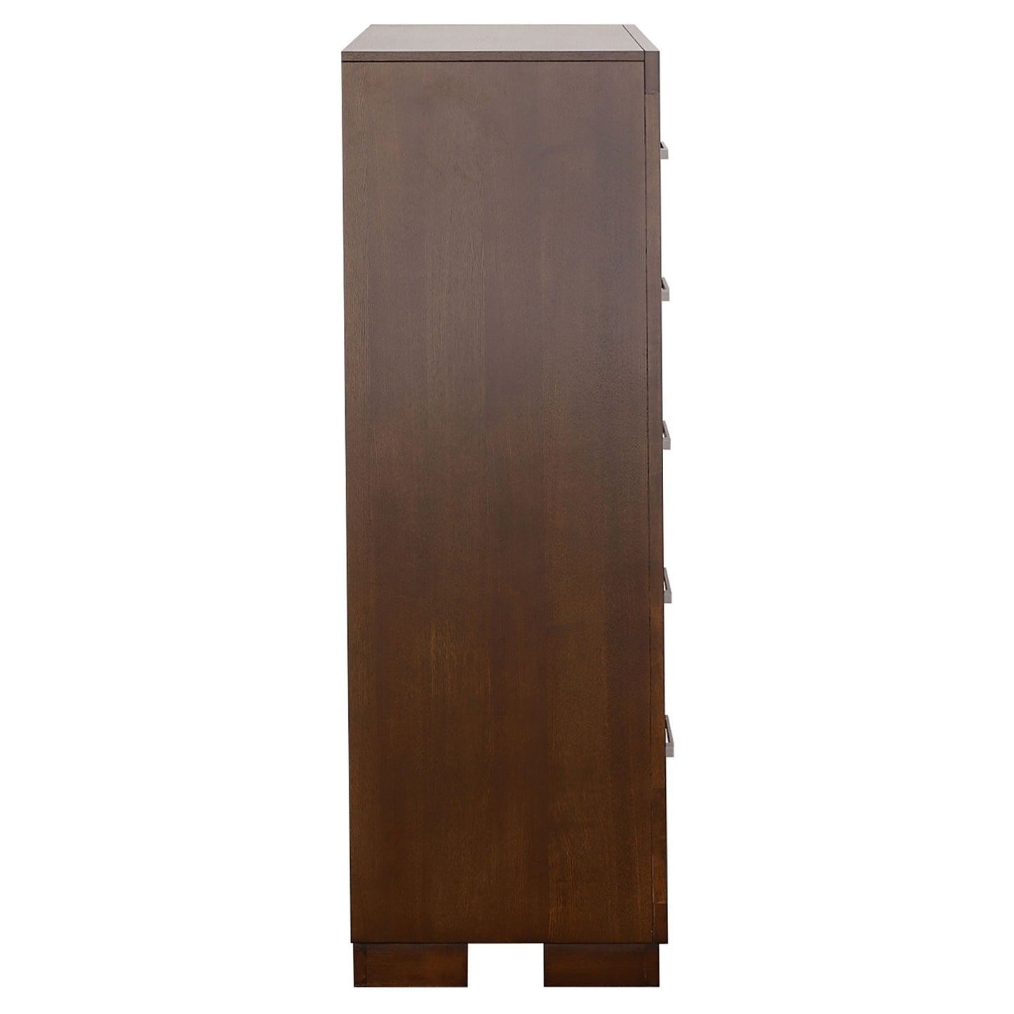 Jessica 5-drawer Bedroom Chest Cappuccino