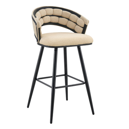 Bar Stools, Kitchen Island Counter Height Stools (Set of 2)