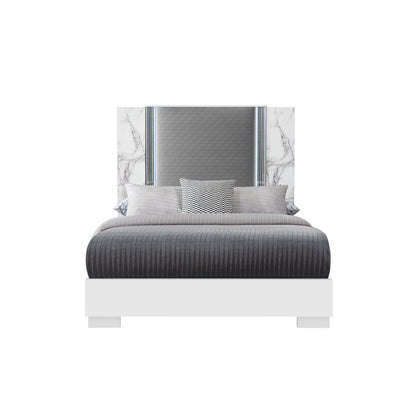 Moon - Modern Bed With LED Accent Lighting