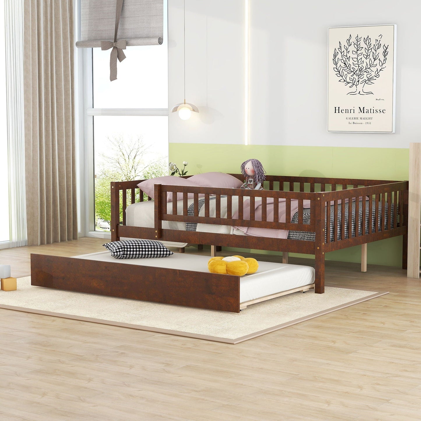 Multi Functional Wooden Daybed Bed