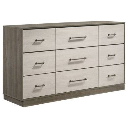 Fenwick 5-piece Queen Bedroom Set Grey Oak