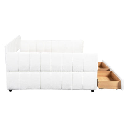 Upholstered Platform Bed With USB Charging