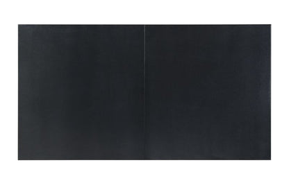 Varian II - Dining Table - Mirrored & Black