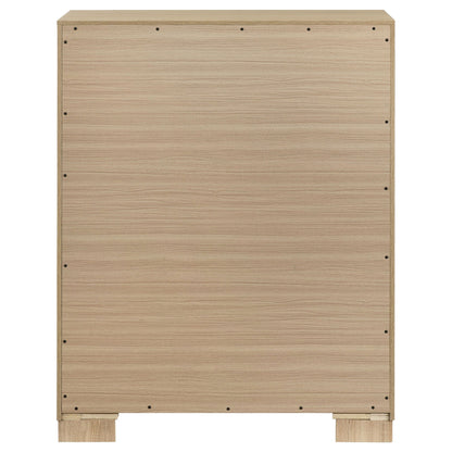 Arielle 4-drawer Bedroom Chest of Drawers Light Oak