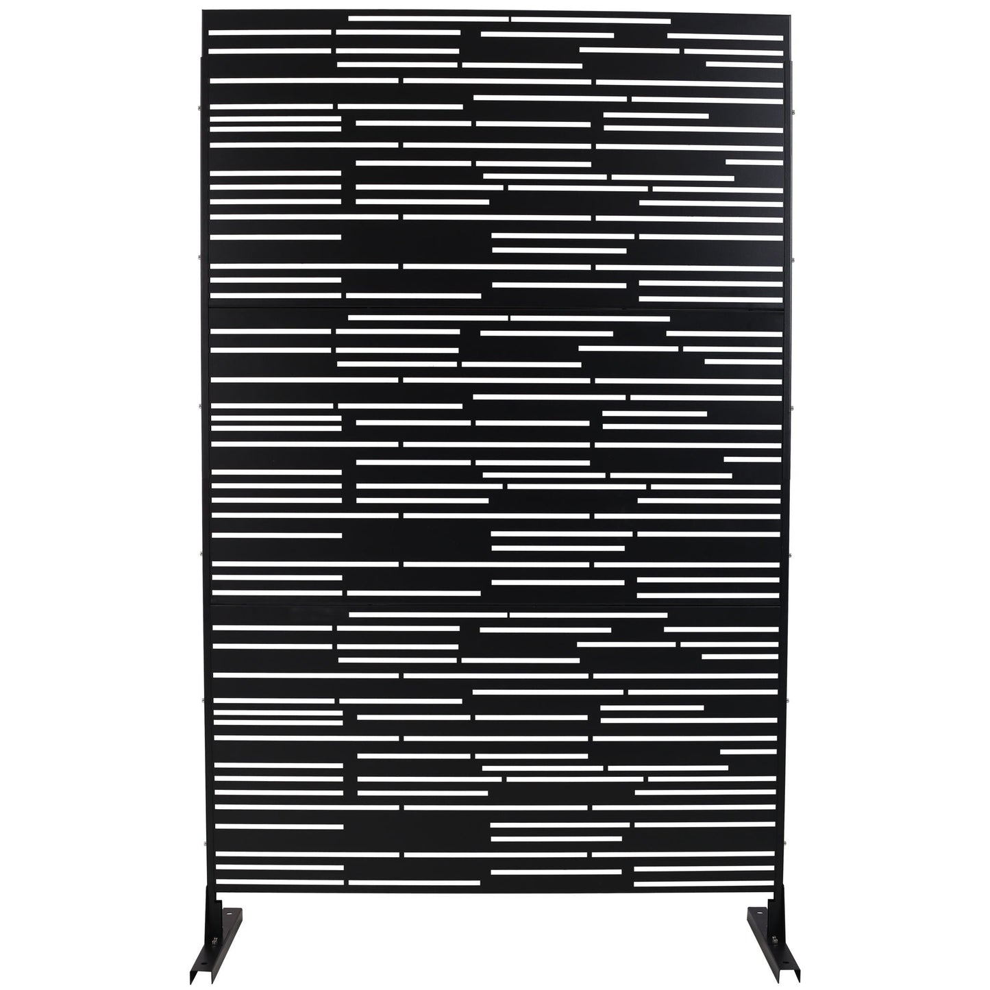 Outdoor & Indoor Freestanding Metal Privacy Screen