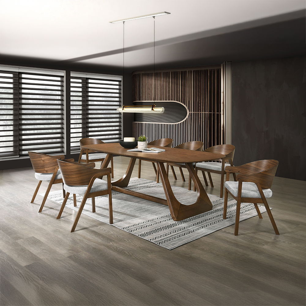 Hoyte - Dining Table - Walnut