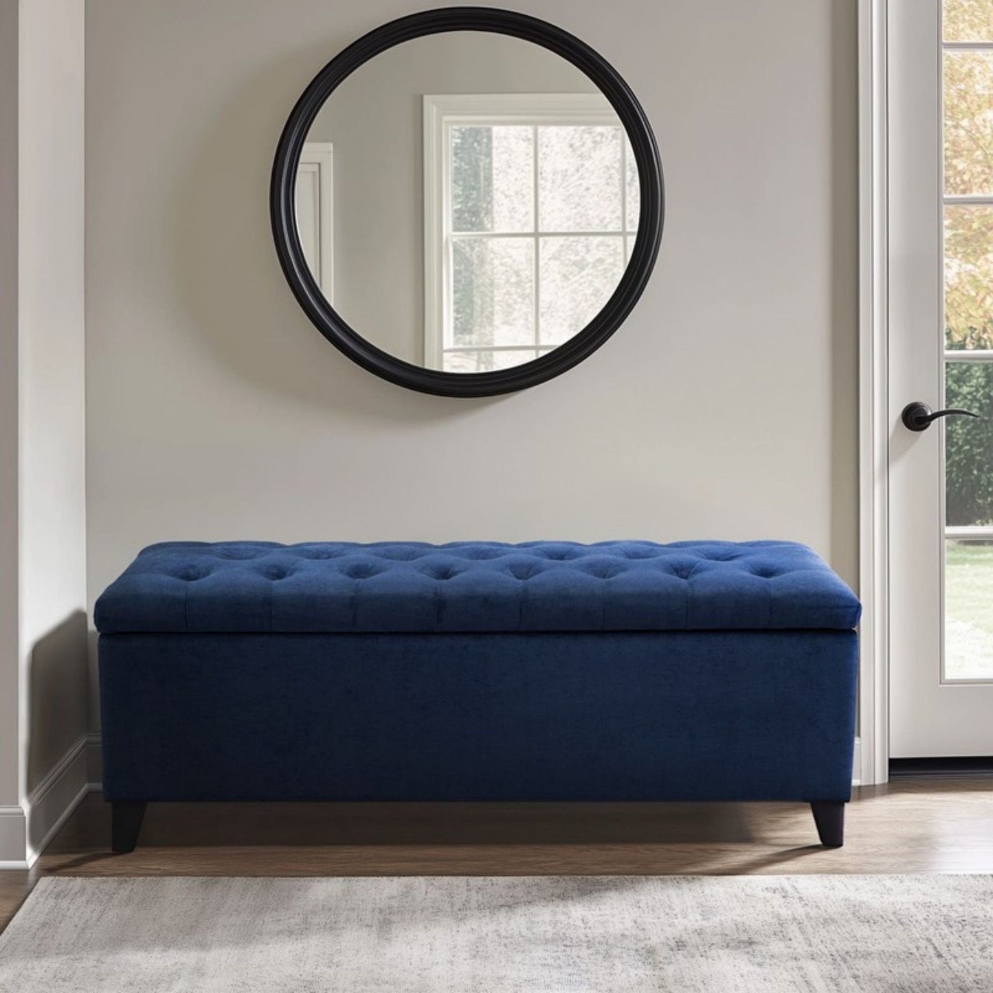 Shandra - Tufted Top Soft Close Storage Bench