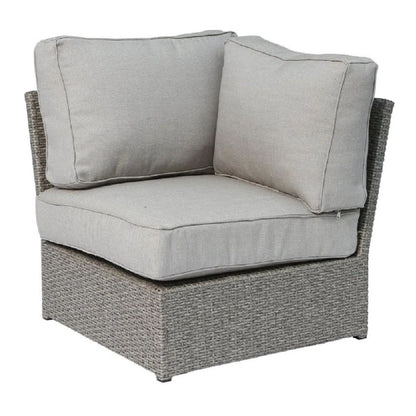 Contemporary Patio Seating Set With Fire Pit