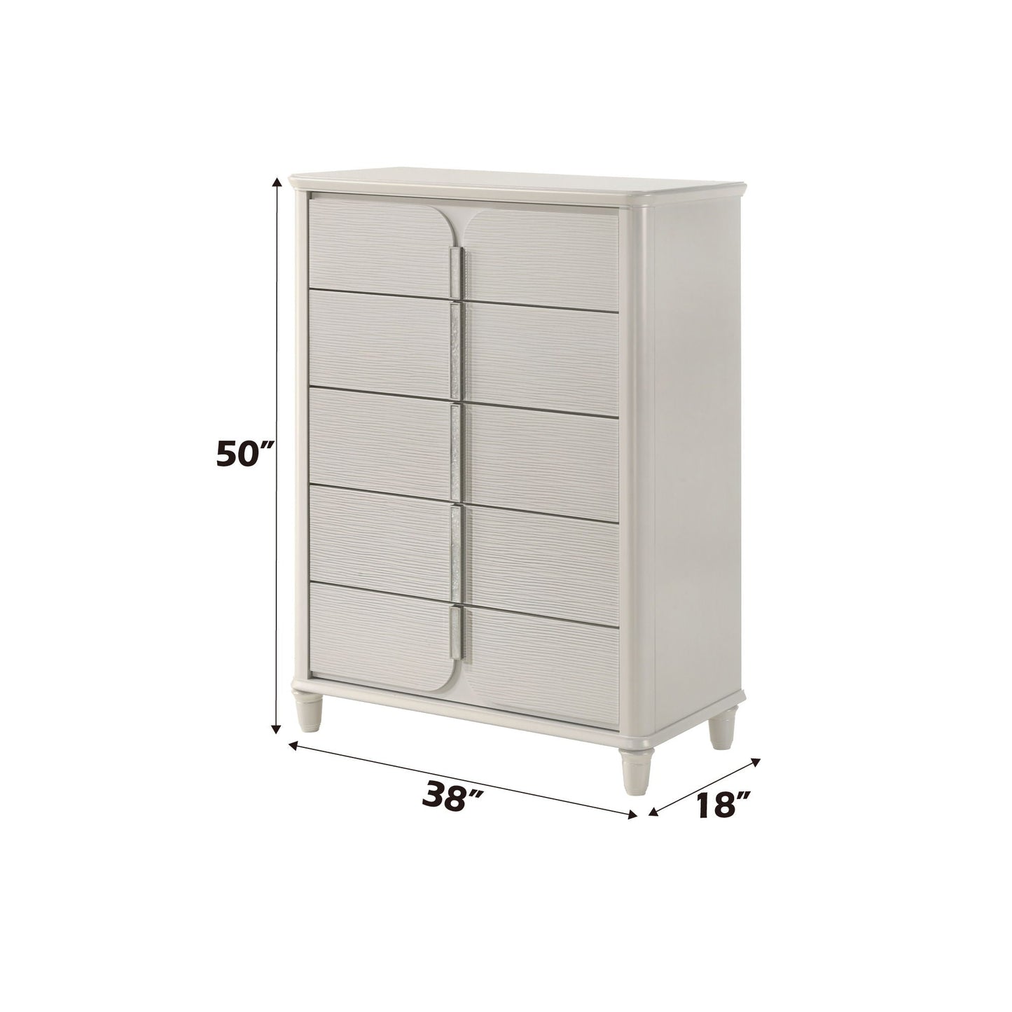 Laveda - Chest - White