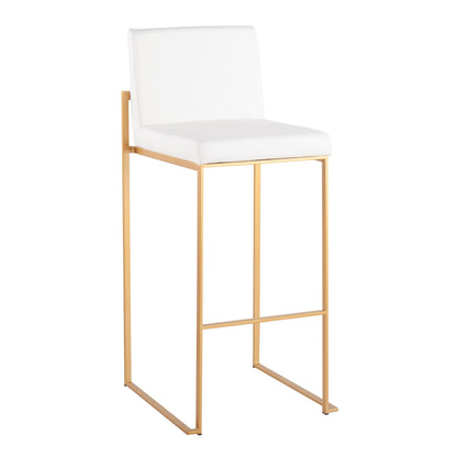 Fuji - Contemporary Design High Back Barstool