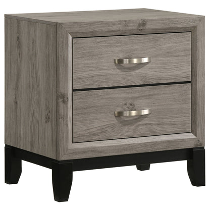 Watson Five-piece Eastern King Bedroom Set Light Taupe