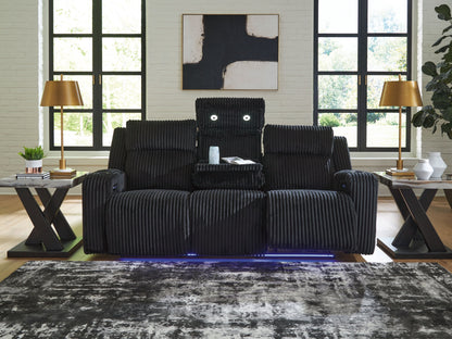 Forest Lake - Power Reclining Sofa With Adj Headrest