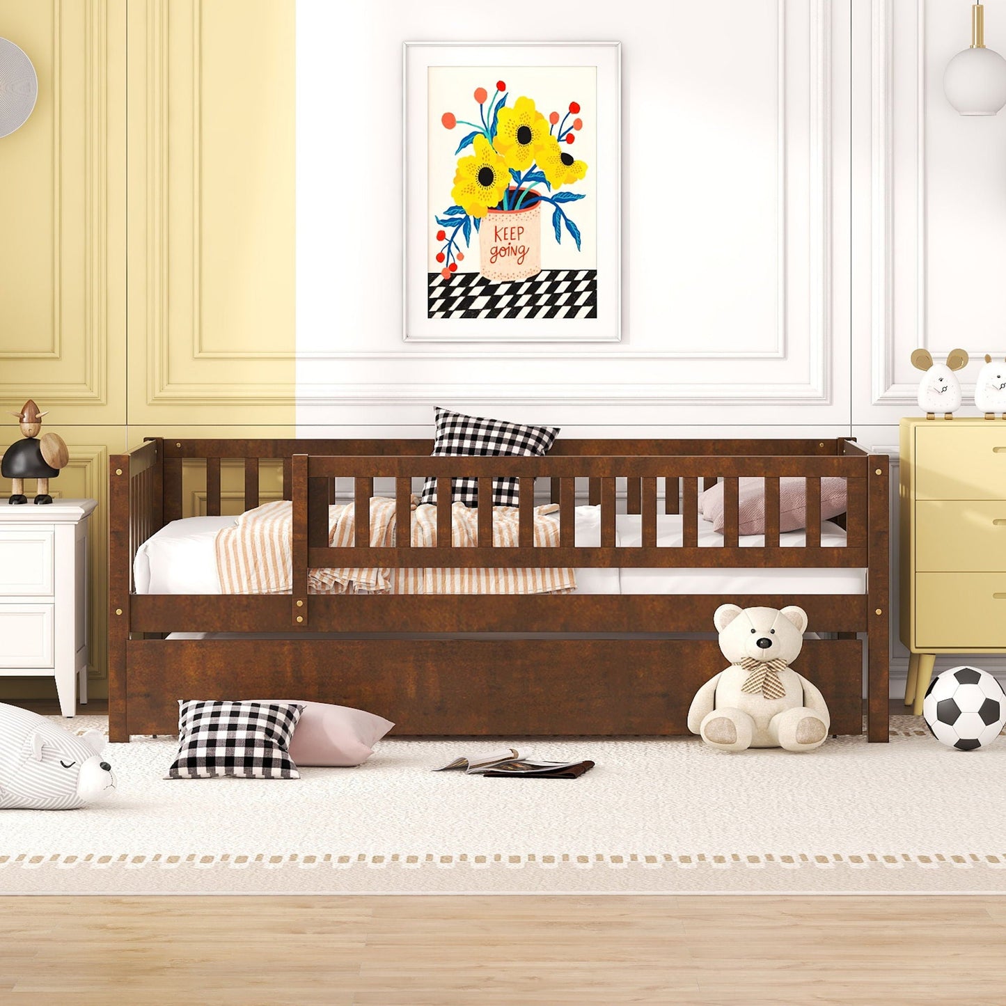 Multi Functional Wooden Daybed Bed