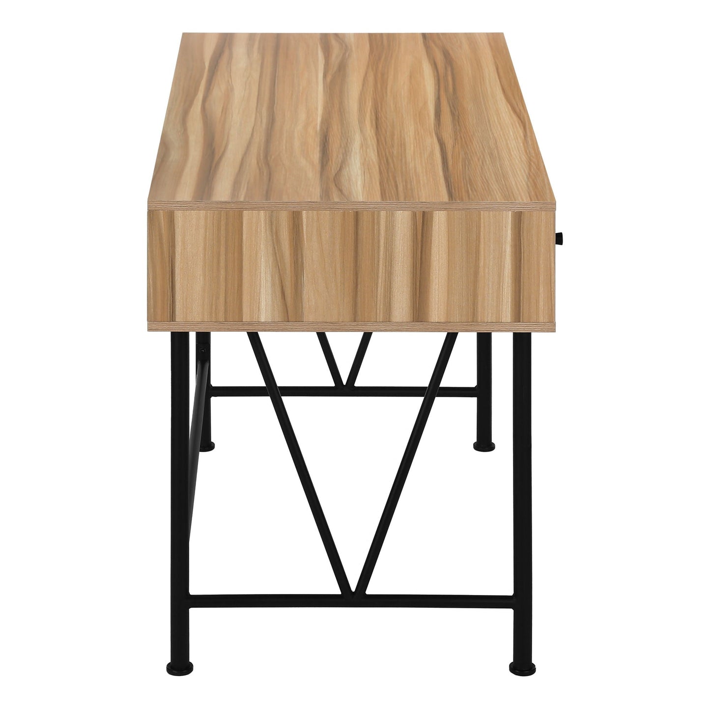 Computer Desk For Home Office, Stylish Design, Storage Drawers, Transitional