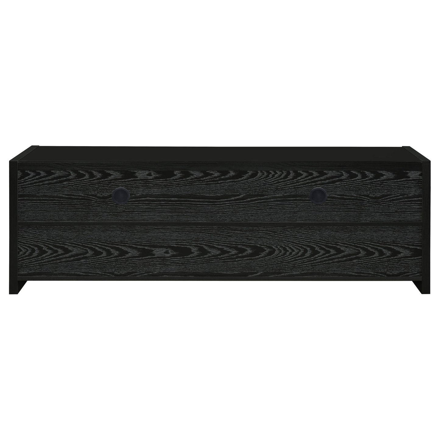 Alton 3-drawer Engineered Wood 61-inch TV Stand Black Oak