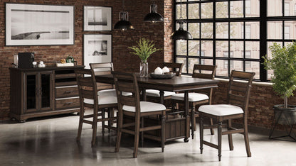 Counter Height Dining Table - Coffee