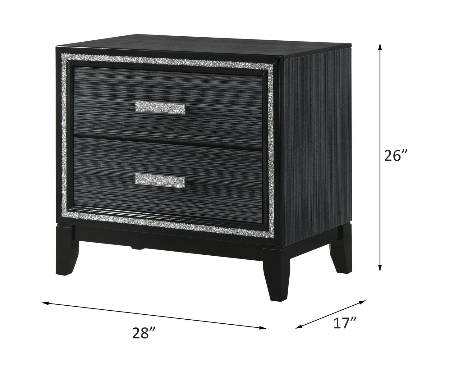 Haiden - Weathered Nightstand