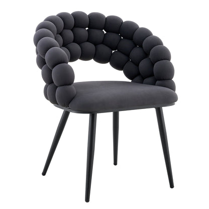 Puffy Bubble, Ball Chain Chairs For Dining Room (Set of 2)