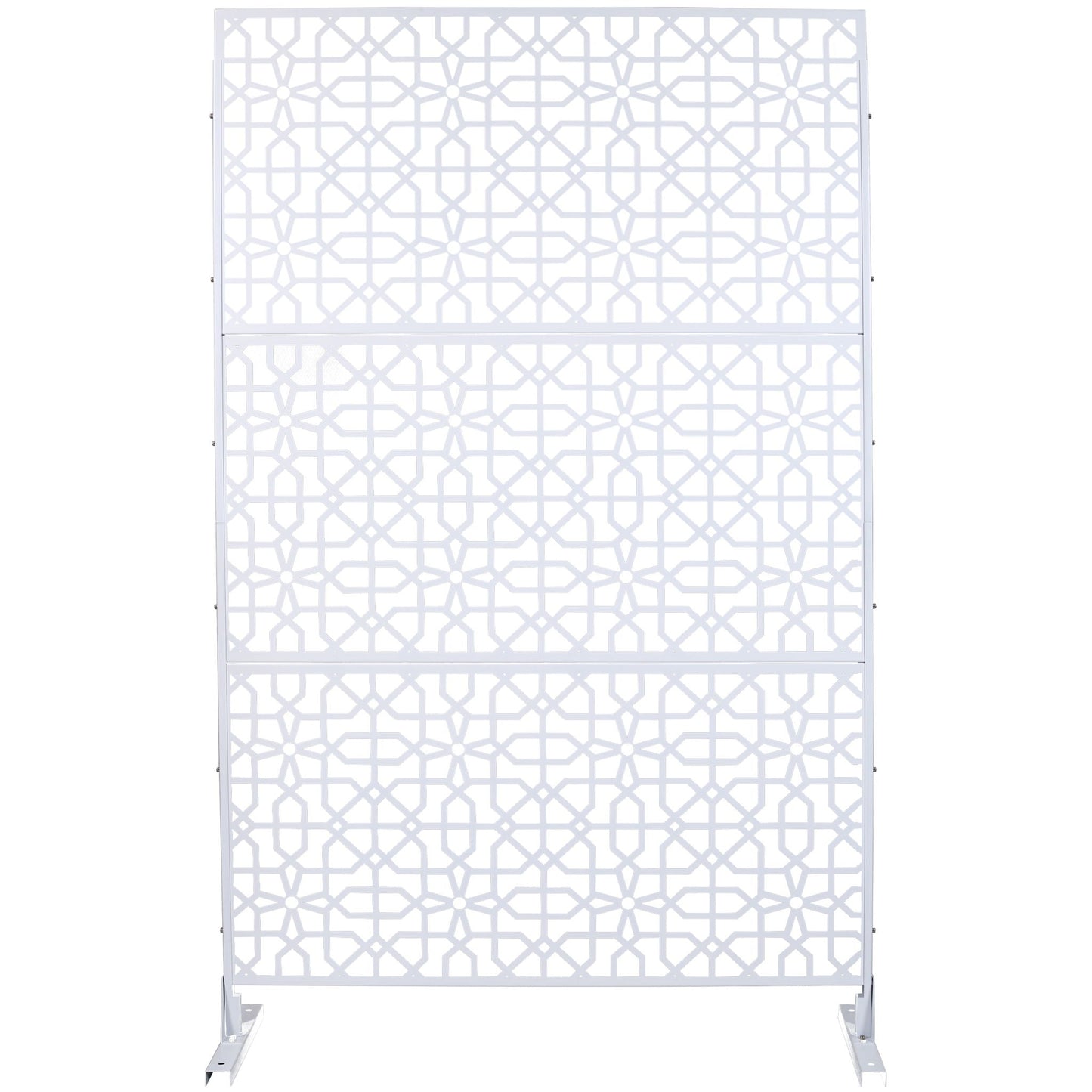Outdoor & Indoor Metal Freestanding Decorative Privacy Screen