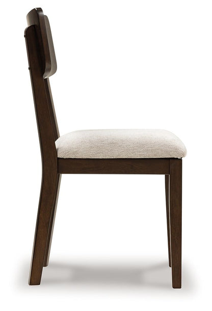 Mallenette - Dining Upholstered Side Chair (Set of 2) - Merlot