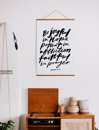 Poster: Be Joyful In Hope