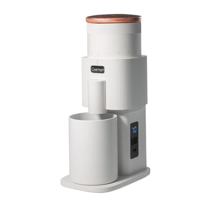 Geimori T38-The True Pro Grade Portable Coffee Grinder with 38mm Conical Burrs, 3600mAh Batteries, Stepless Grind Settings