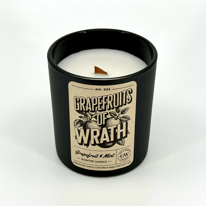 Grapefruits of Wrath — Grapefruit & Mint Candle
