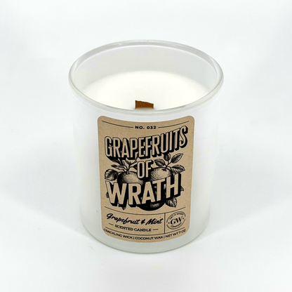 Grapefruits of Wrath — Grapefruit & Mint Candle