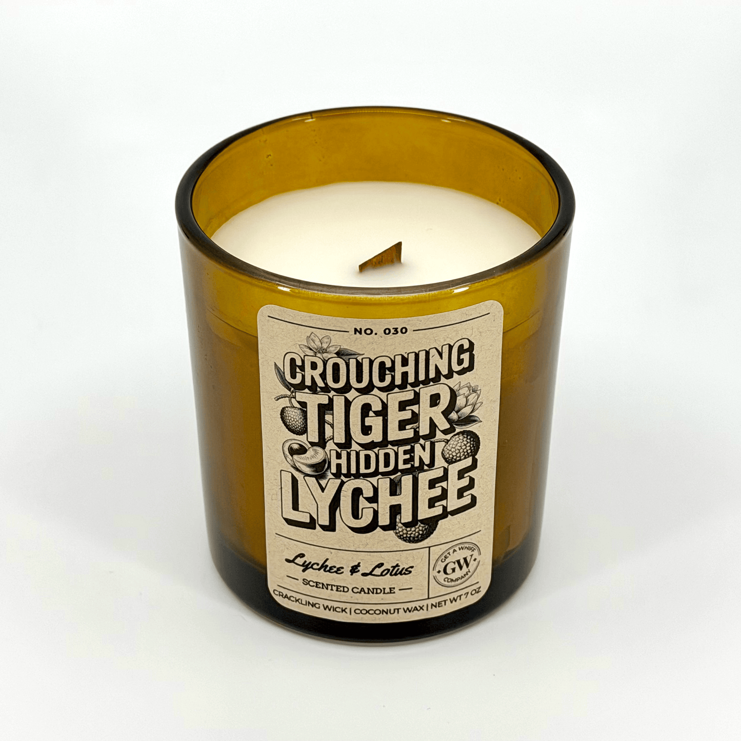 Crouching Tiger Hidden Lychee — Lychee & Lotus Candle