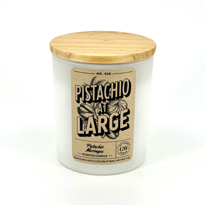 Pistachio at Large — Pistachio Meringue Candle