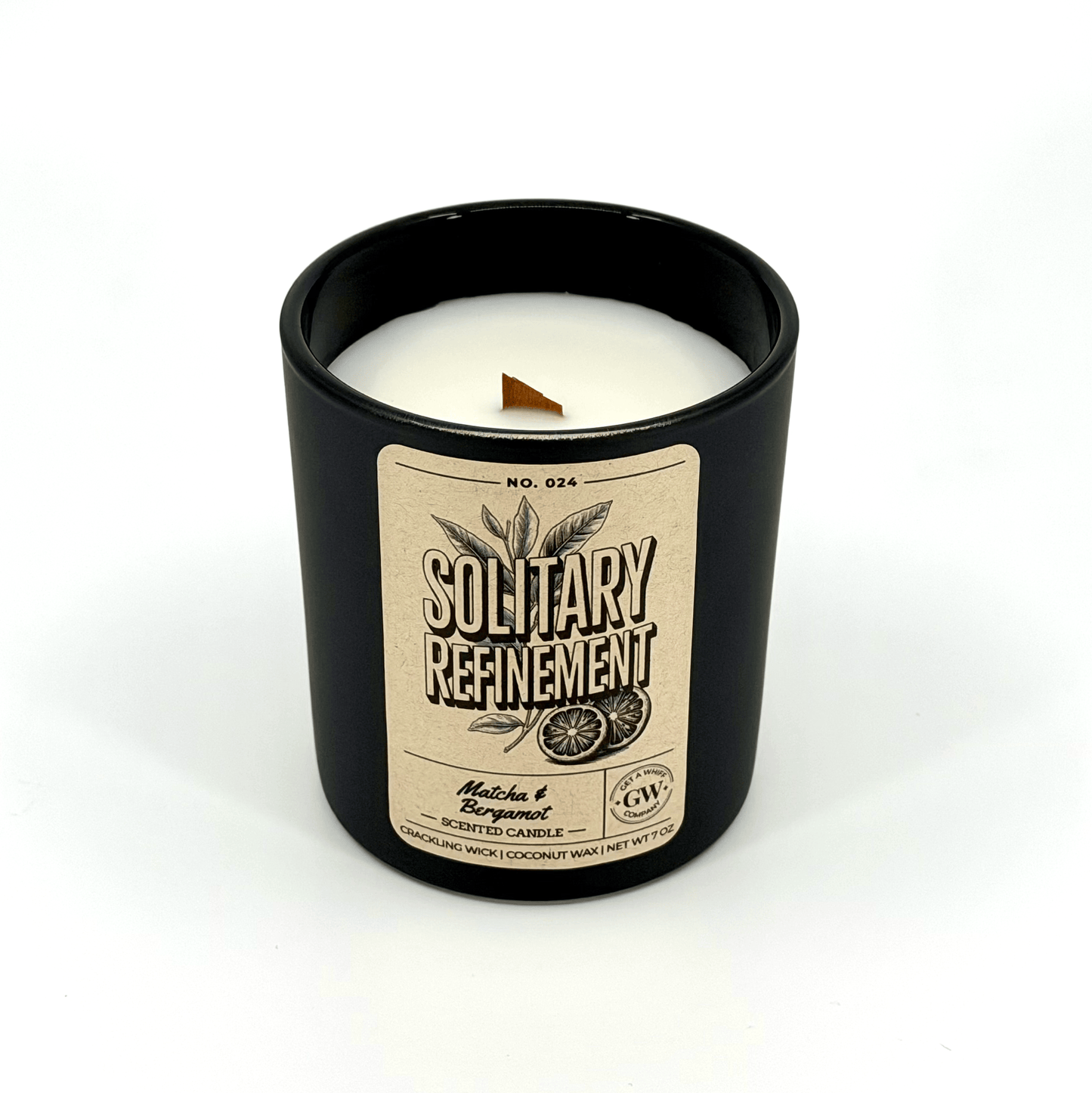 Solitary Refinement — Matcha & Bergamot Candle
