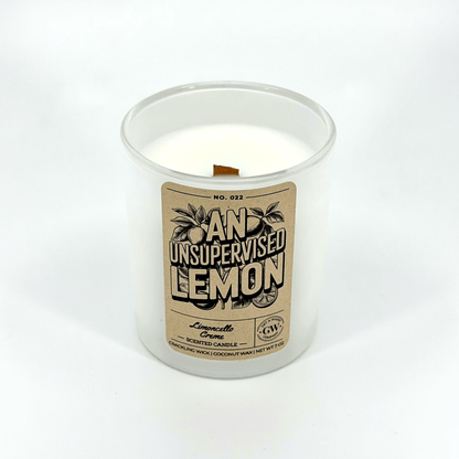 An Unsupervised Lemon — Limoncello Crème Candle