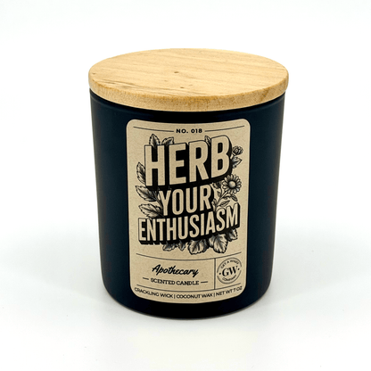 Herb Your Enthusiasm — Apothecary Candle