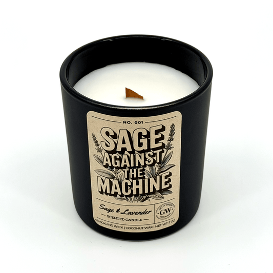 Sage Against the Machine — Sage & Lavender Candle