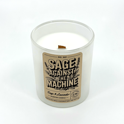 Sage Against the Machine — Sage & Lavender Candle