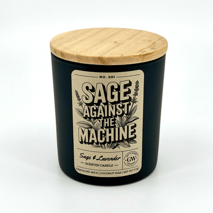 Sage Against the Machine — Sage & Lavender Candle